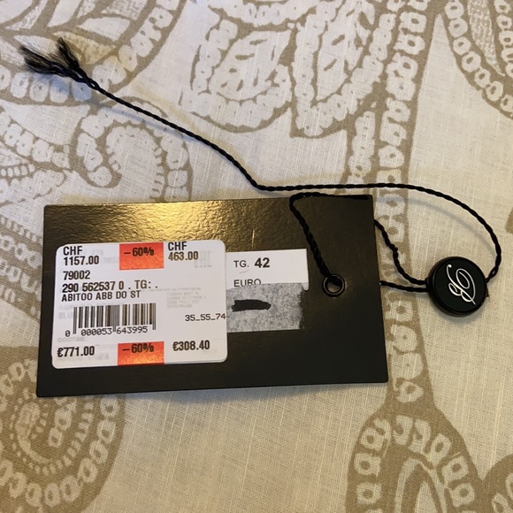 Mint Condition BLUMARINE Italian Designer Dress - Picture 7 of 7